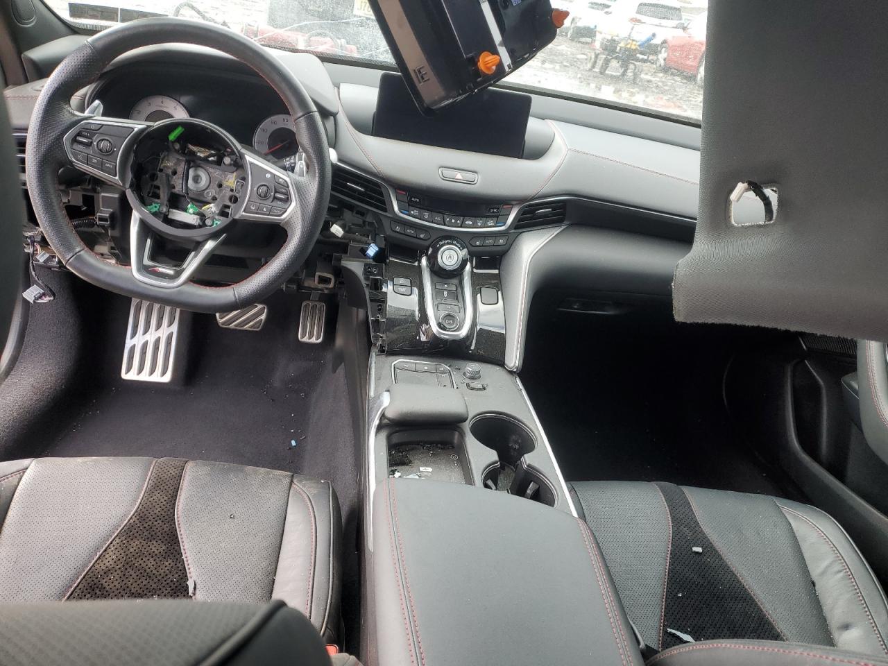 2021 Acura TLX VIN 19UUB5F52MA006444 Copart auction photo, stripped damage thumbnail 8