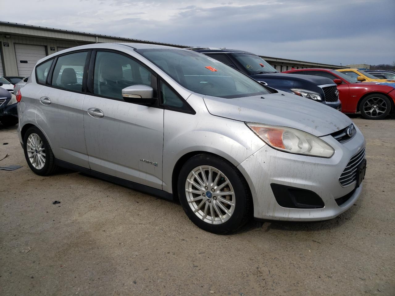 2013 Ford C-MAX VIN 1FADP5AU6DL522055 Copart auction photo, rear end damage thumbnail 4