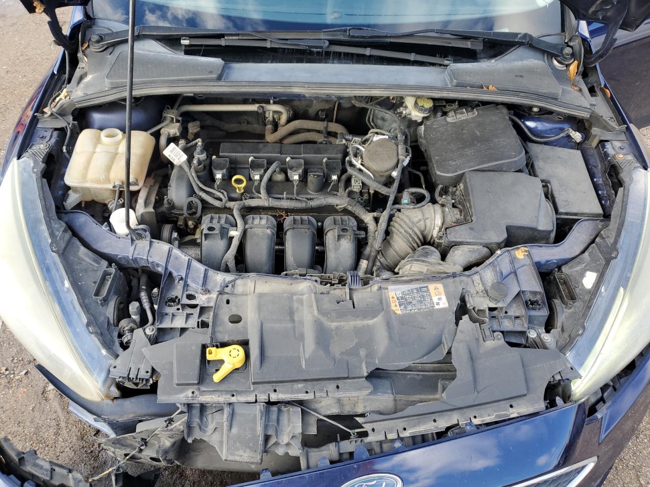 2016 Ford Focus VIN 1FADP3F25GL304527 Copart auction photo, front end damage thumbnail 12
