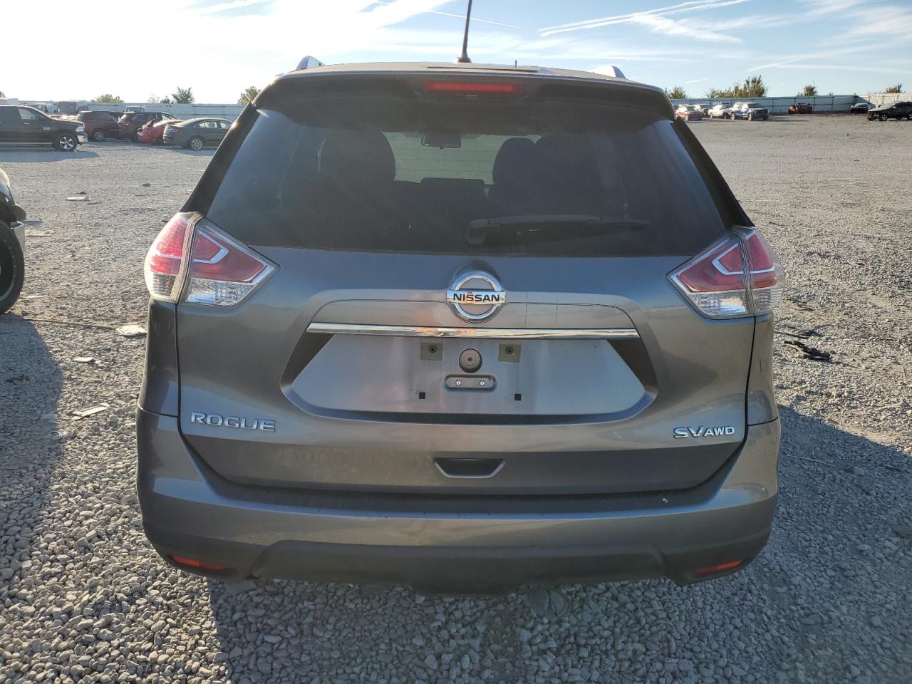 2016 Nissan Rogue VIN KNMAT2MV7GP662267 Copart auction photo, front end damage thumbnail 6