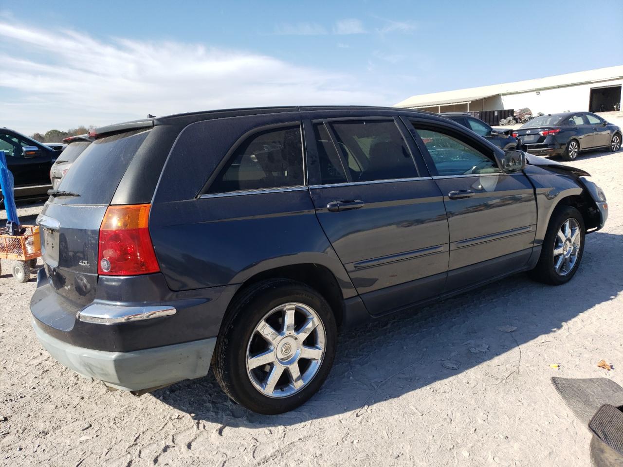 2007 Chrysler Pacifica VIN 2A8GM68X27R200765 Copart auction photo, all over damage thumbnail 3