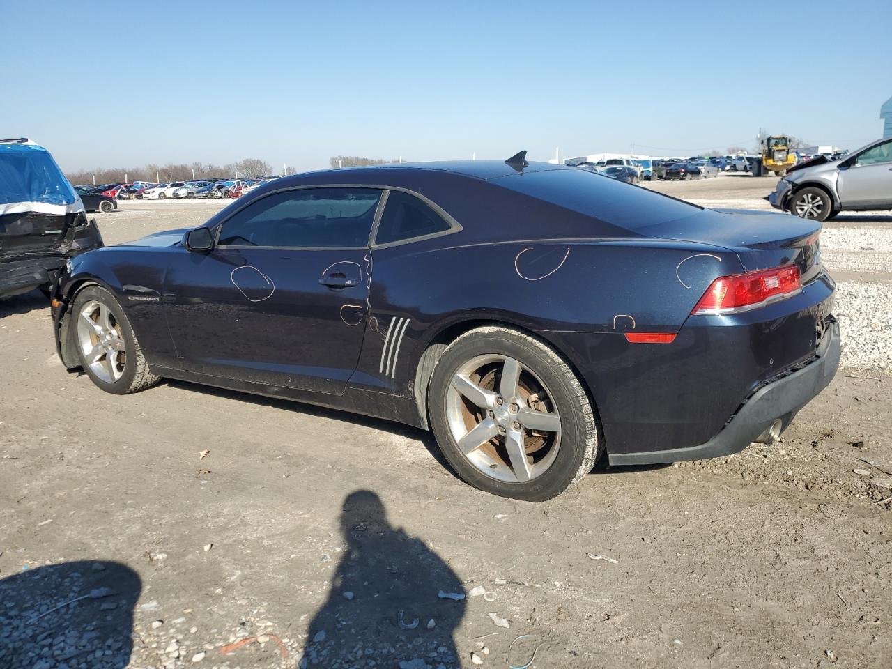 2014 Chevrolet Camaro VIN 2G1FB1E39E9157707 Copart auction photo, all over damage thumbnail 2