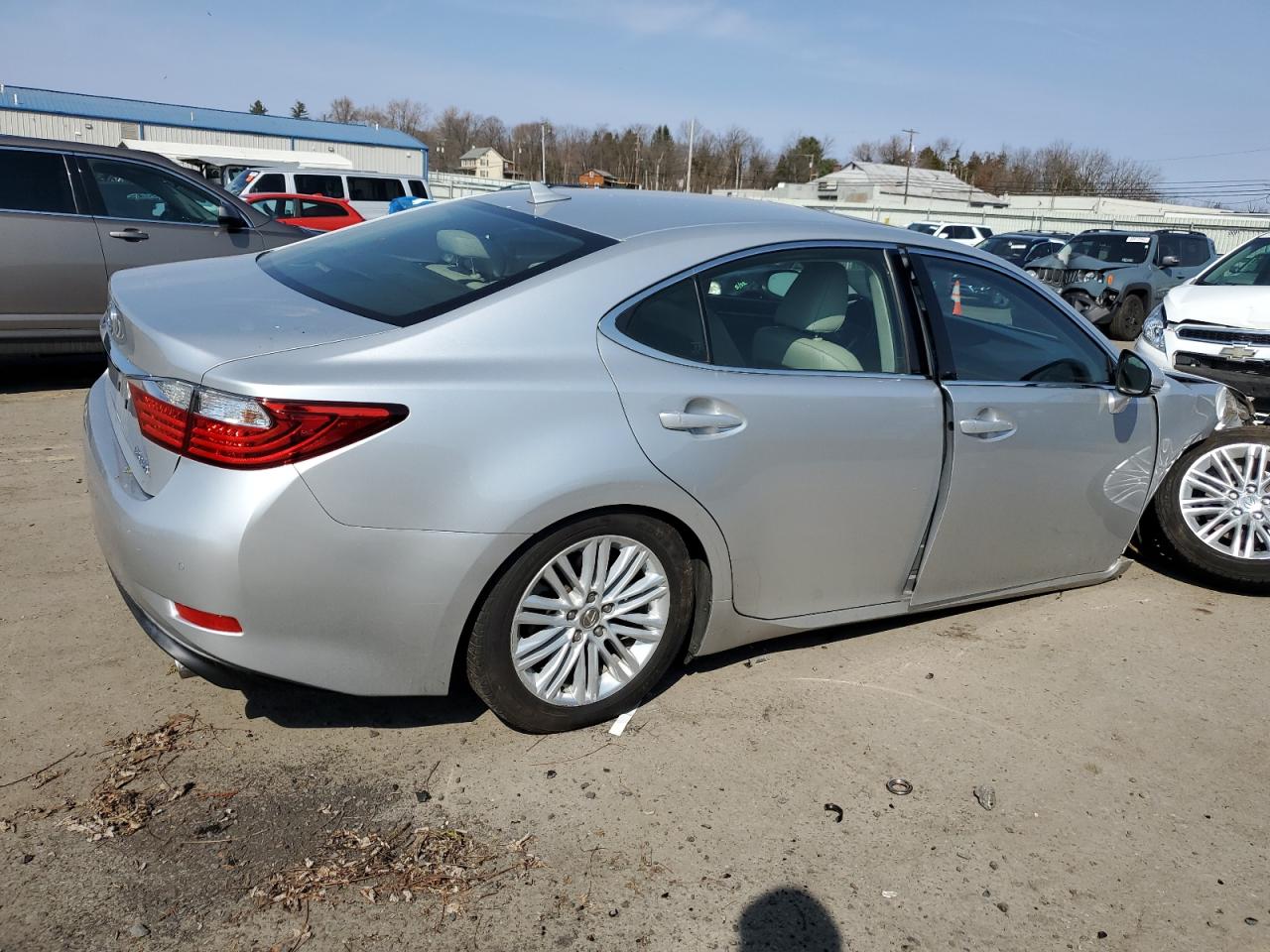 2014 Lexus ES VIN JTHBK1GG3E2101443 Copart auction photo, front end / undercarriage damage thumbnail 3