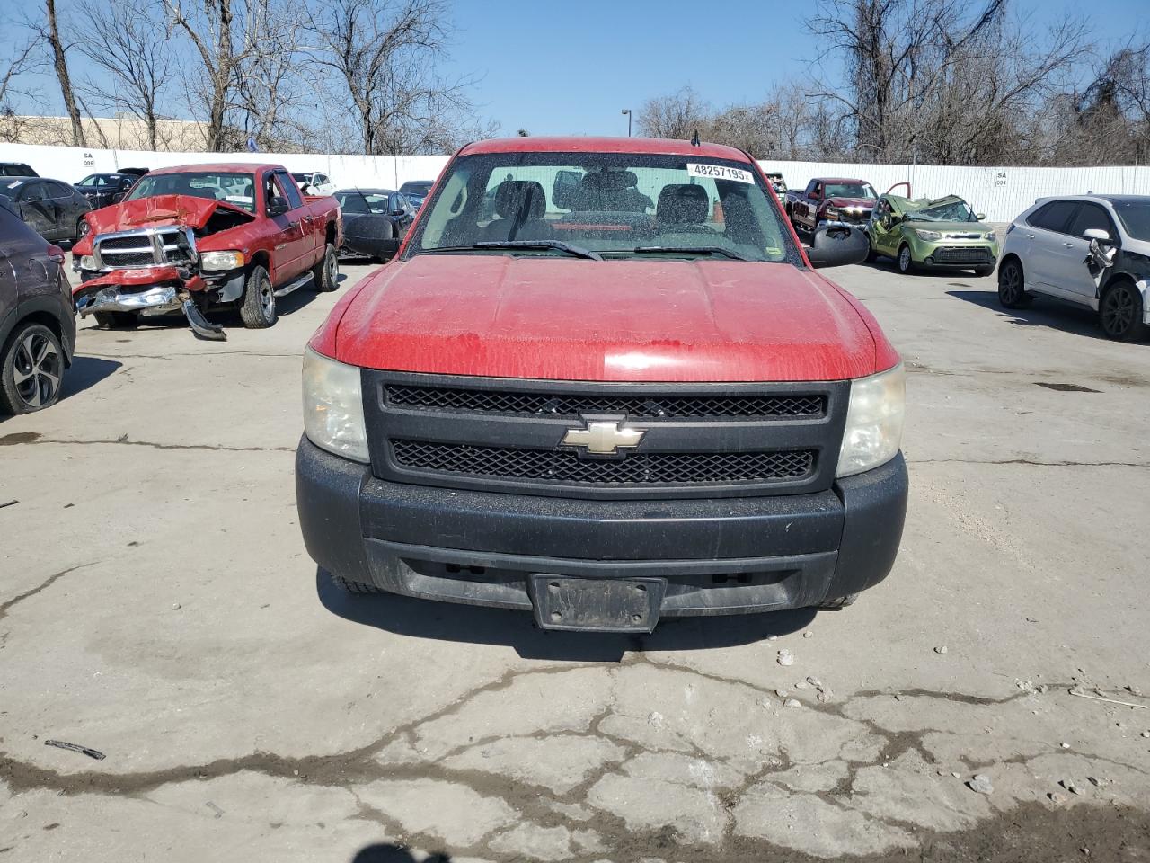 2008 Chevrolet Silverado VIN 1GCEC14XX8Z277269 Copart auction photo, rear end damage thumbnail 5