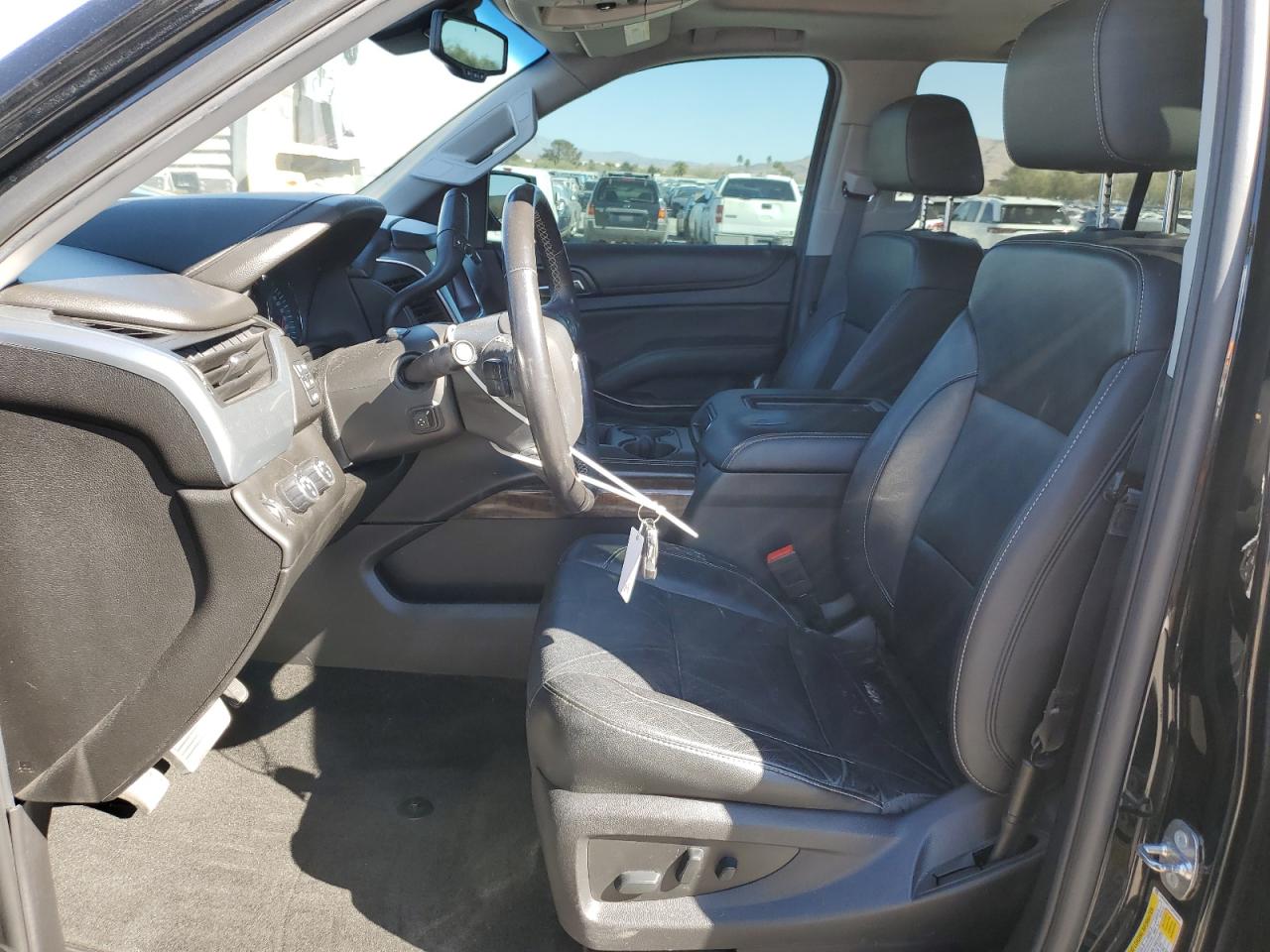 2018 Chevrolet Tahoe VIN 1GNSKBKC4JR324160 Copart auction photo, front end damage thumbnail 7