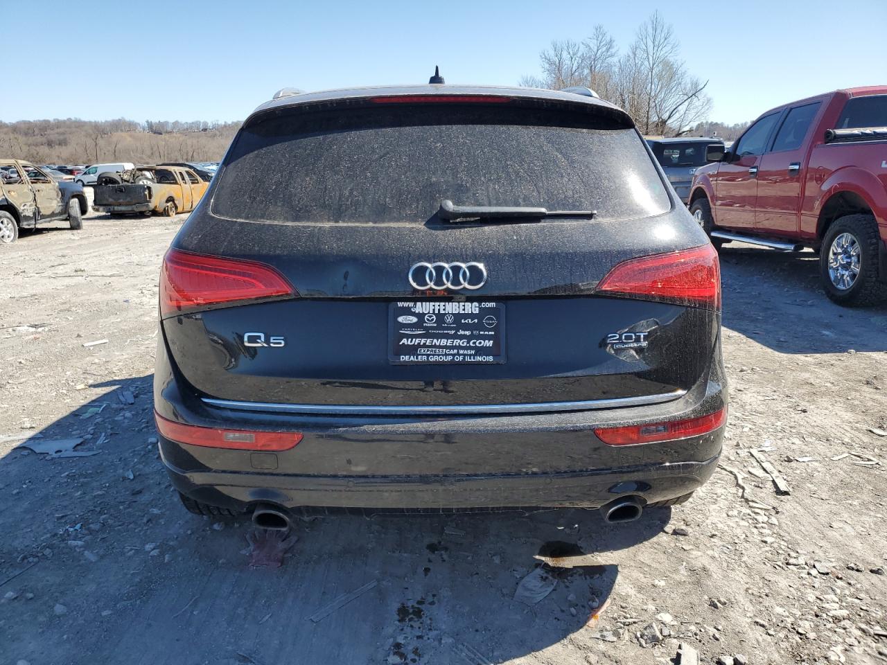 2017 Audi Q5 VIN WA1C2AFP3HA099706 Copart auction photo, front end / mechanical damage thumbnail 6
