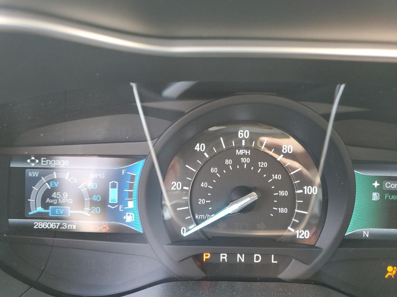 2015 Ford Fusion VIN 3FA6P0UU2FR116429 Copart auction photo, front end damage thumbnail 9