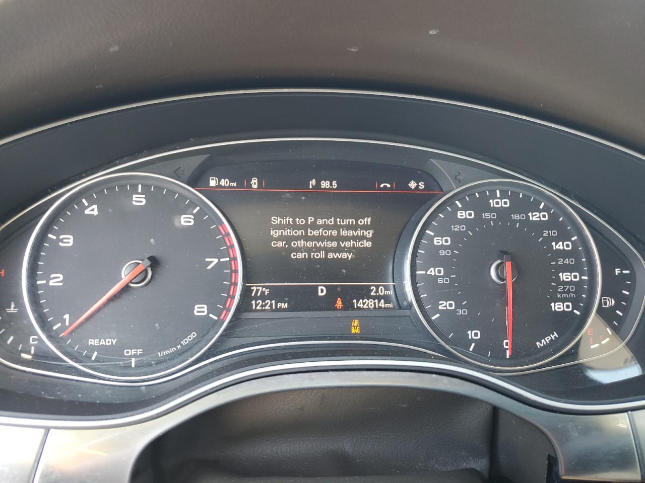 2017 Audi A6 VIN WAUH2AFC7HN044951 Copart auction photo, normal wear damage thumbnail 9