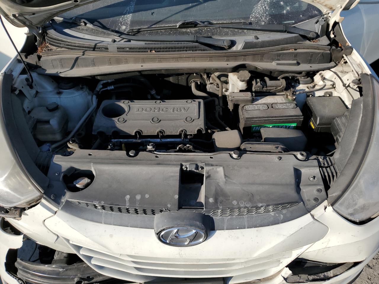 2011 Hyundai Tucson VIN KM8JU3AC5BU230627 Copart auction photo, front end damage thumbnail 12