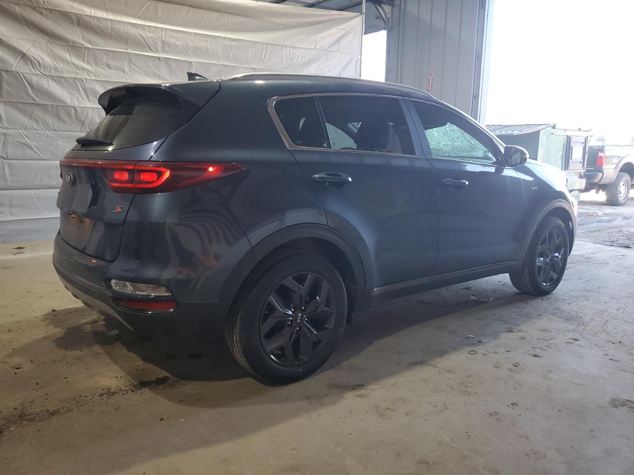 2020 KIA Sportage VIN KNDP6CAC6L7835801 Copart auction photo, top/roof / minor dent/scratches damage thumbnail 3