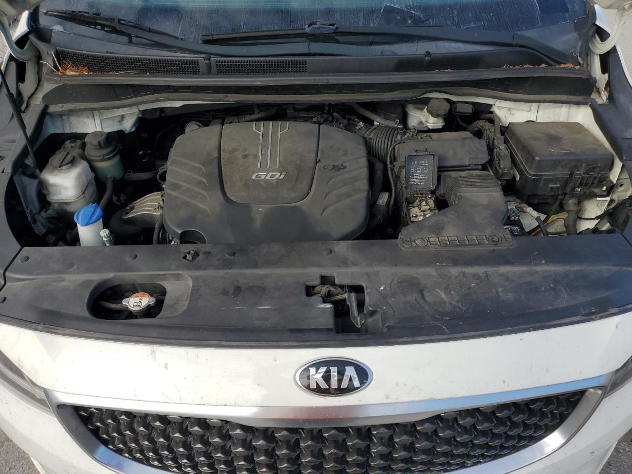2017 KIA Sedona VIN KNDMB5C11H6220463 Copart auction photo, side / rear end damage thumbnail 12