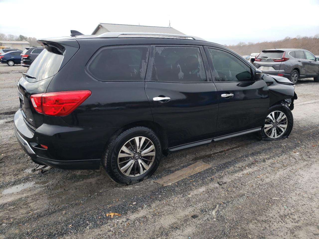 2020 Nissan Pathfinder VIN 5N1DR2AM9LC638170 Copart auction photo, front end damage thumbnail 3