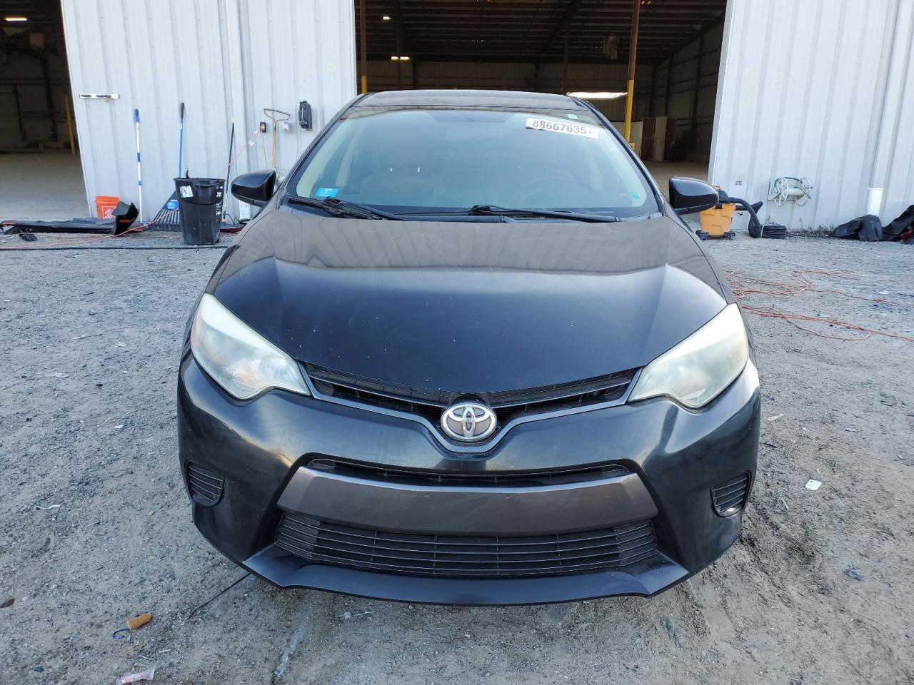2015 Toyota Corolla VIN 2T1BURHE3FC251207 Copart auction photo, rear end damage thumbnail 5