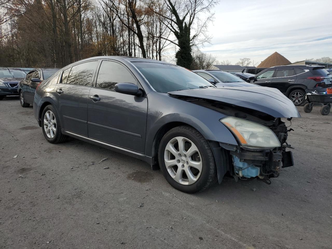 2008 Nissan Maxima VIN 1N4BA41E38C823917 Copart auction photo, frame damage / front end damage thumbnail 4