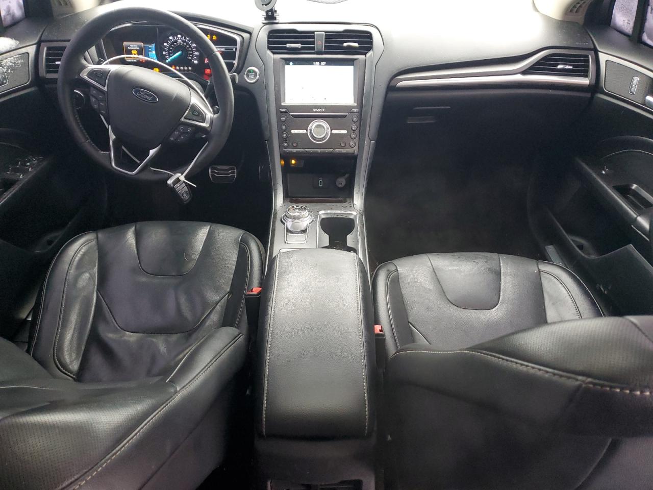2017 Ford Fusion VIN 3FA6P0D98HR376932 Copart auction photo, front end / side damage thumbnail 8