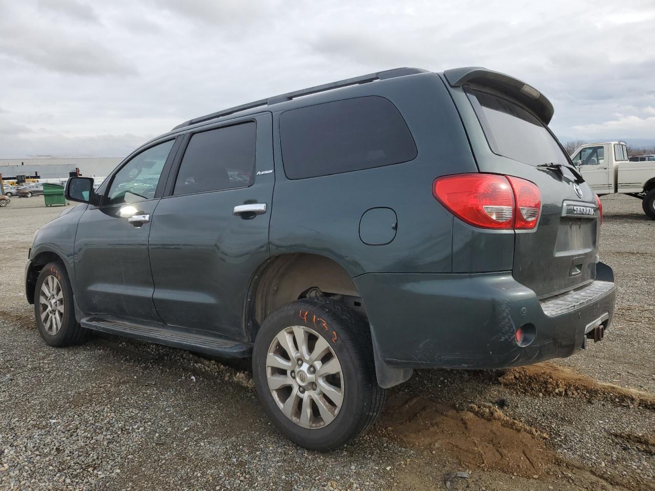 2008 Toyota Sequoia VIN 5TDBY67A08S003220 Copart auction photo, front end damage thumbnail 2