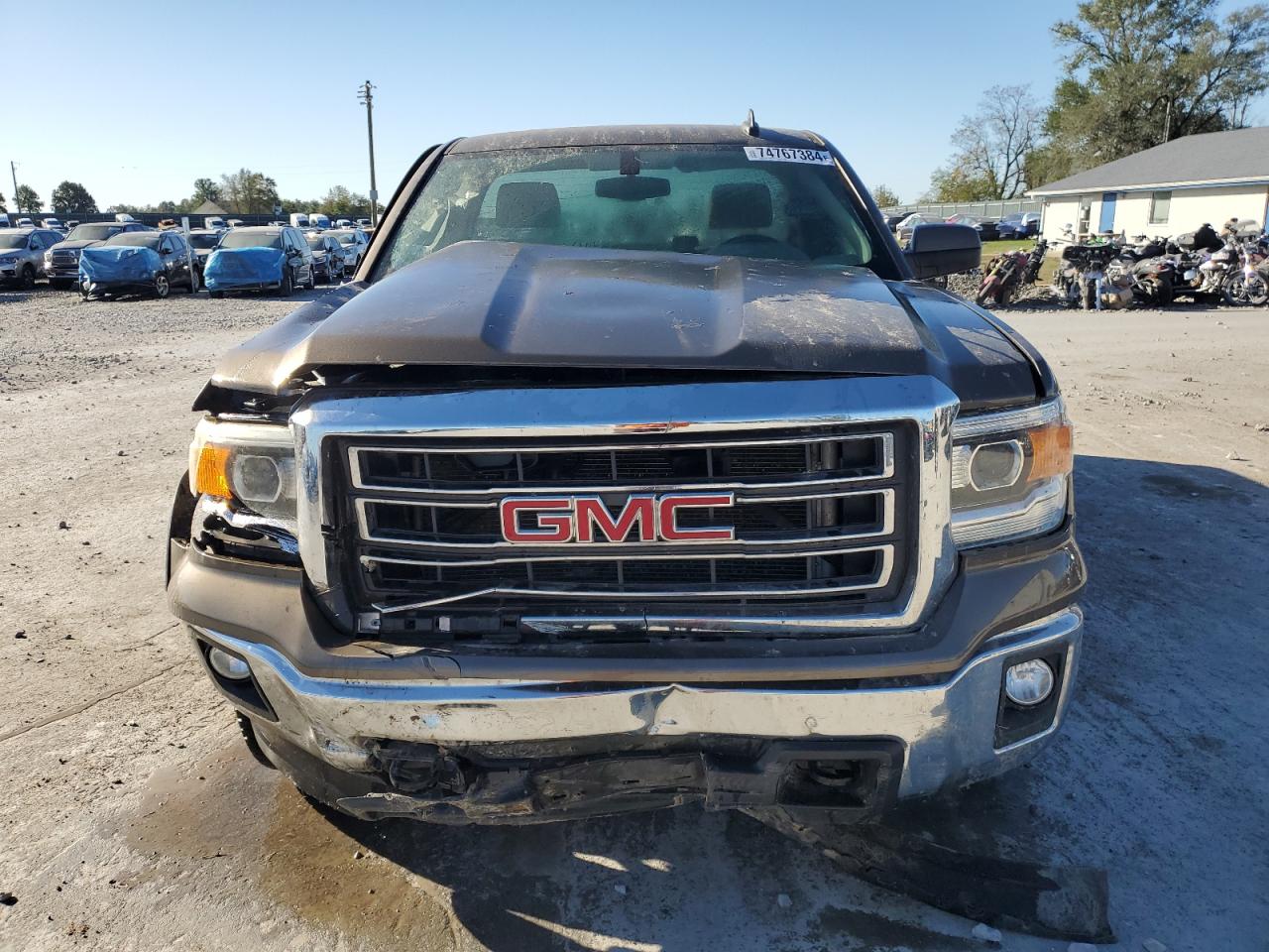 2015 GMC Sierra VIN 1GTN2UEC5FZ340906 Copart auction photo, all over damage thumbnail 5