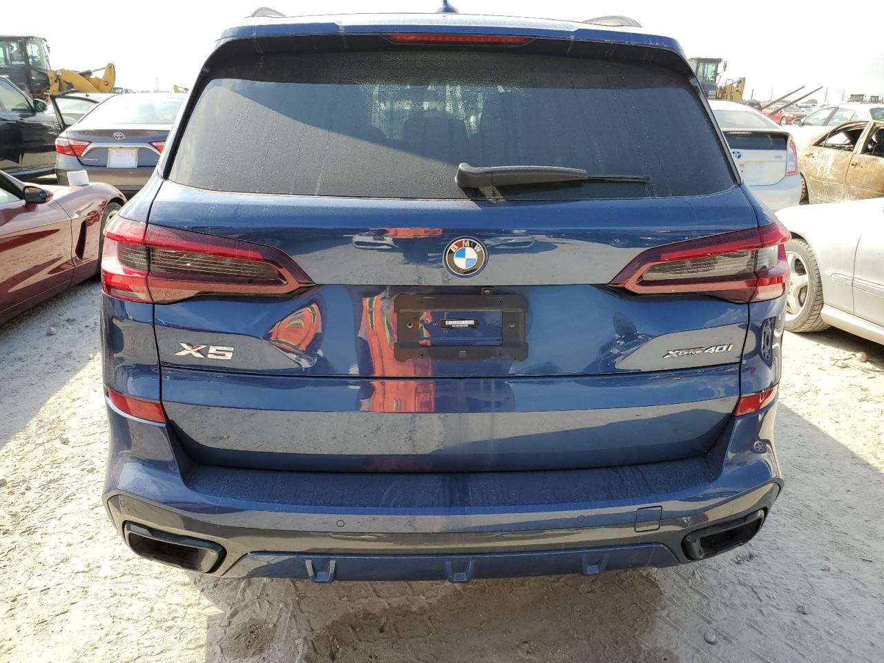 2022 BMW X5 VIN 5UXCR6C08N9L32481 Copart auction photo, water/flood damage thumbnail 6