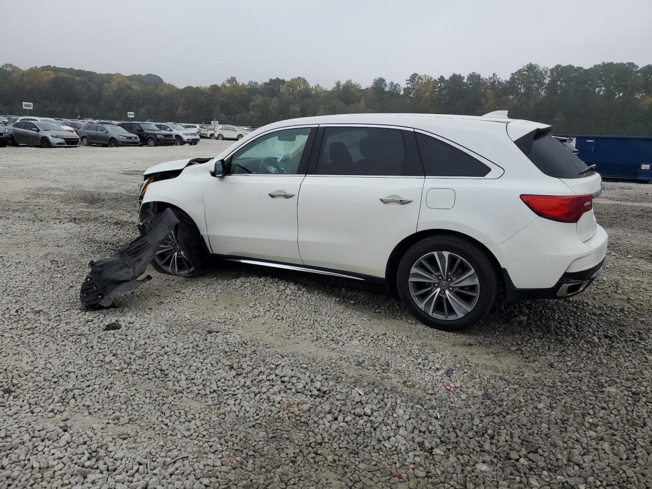 2018 Acura MDX VIN 5J8YD3H50JL002440 Copart auction photo, front end / undercarriage damage thumbnail 2