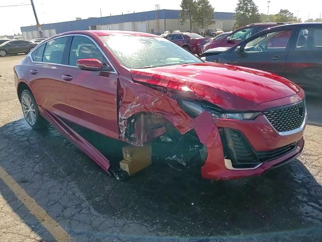 2020 Cadillac CT5 VIN 1G6DT5RK8L0131680 Copart auction photo, front end / side damage thumbnail 13