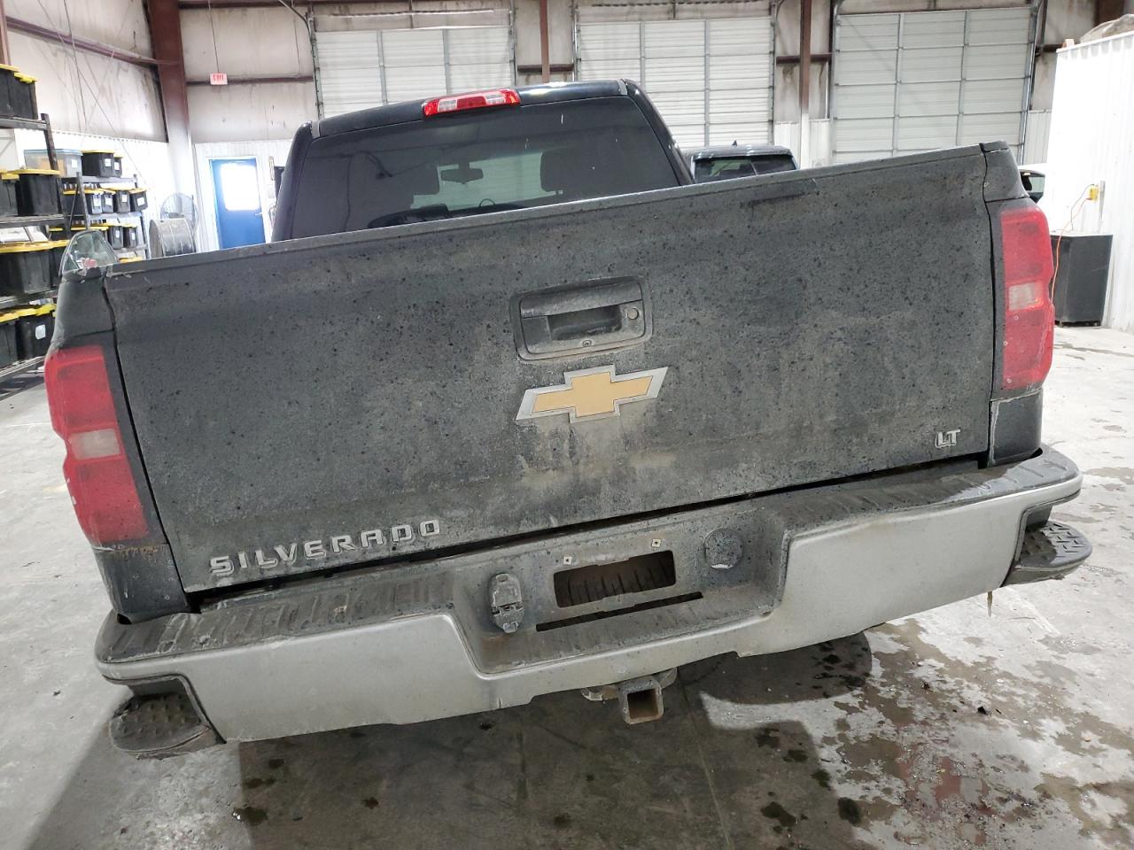 2017 Chevrolet Silverado VIN 1GCVKREC0HZ125272 Copart auction photo, front end / side damage thumbnail 6