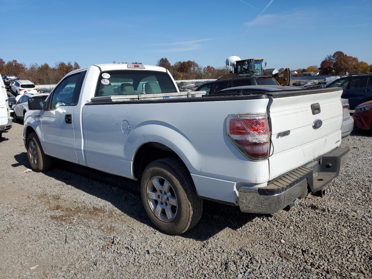 2013 Ford F-150 VIN 1FTNF1CF4DKE25144 Copart auction photo, normal wear damage thumbnail 2