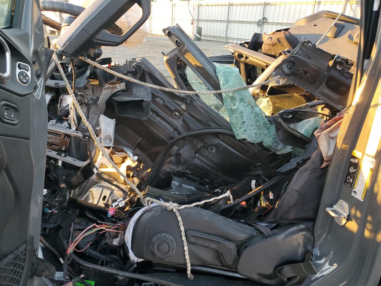 2020 Jeep Wrangler VIN 1C4JJXFM6LW195057 Copart auction photo, all over damage thumbnail 7