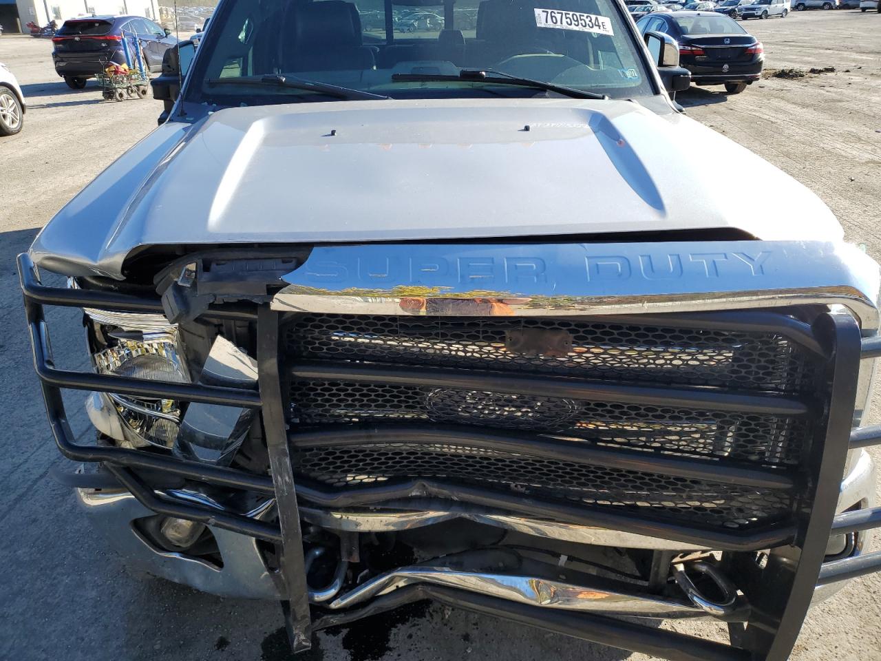 2015 Ford F350 VIN 1FT8W3BT4FEC50427 Copart auction photo, front end / side damage thumbnail 12