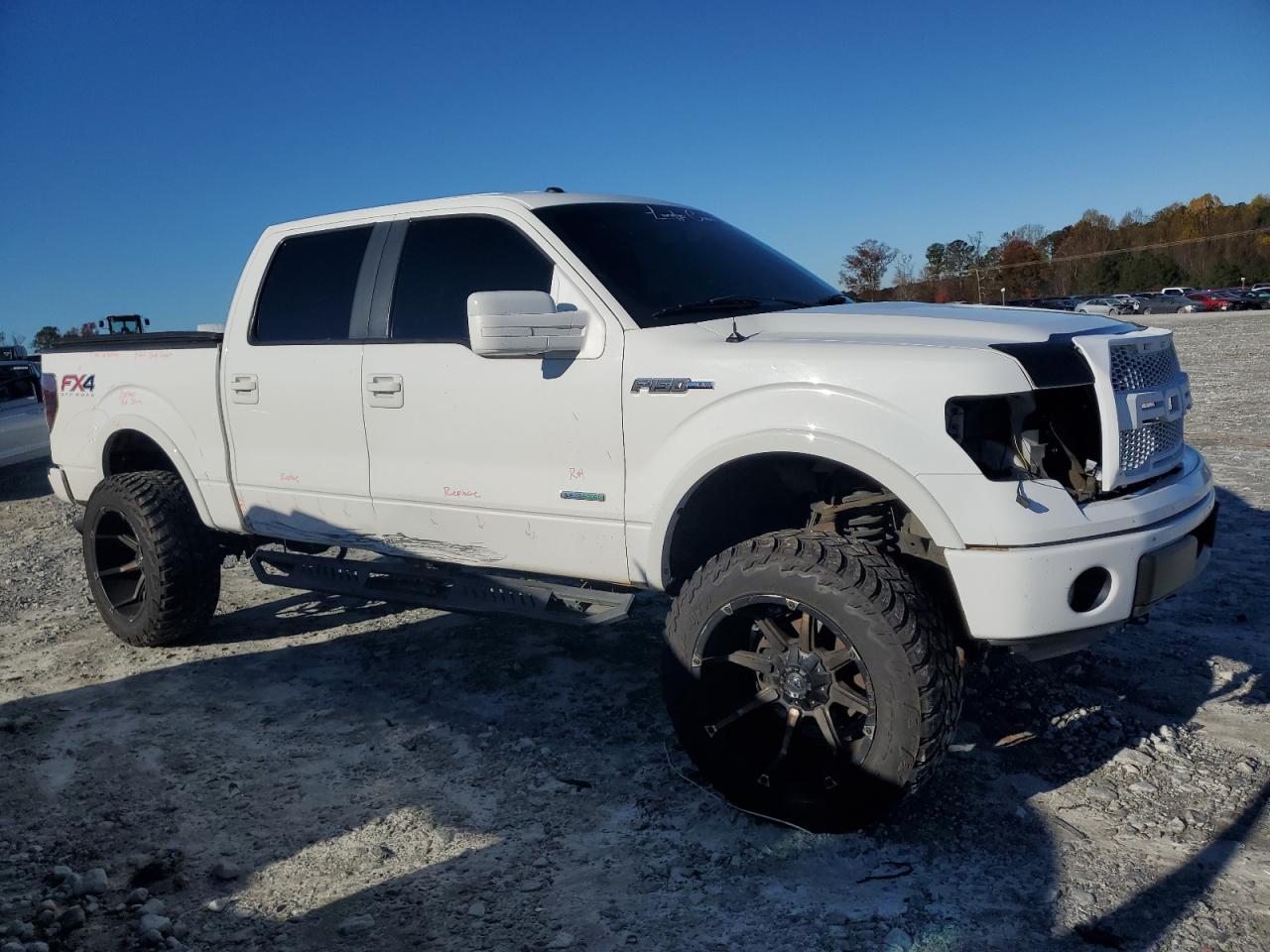 2013 Ford F-150 VIN 1FTFW1ET2DKD19234 Copart auction photo, side / front end damage thumbnail 4