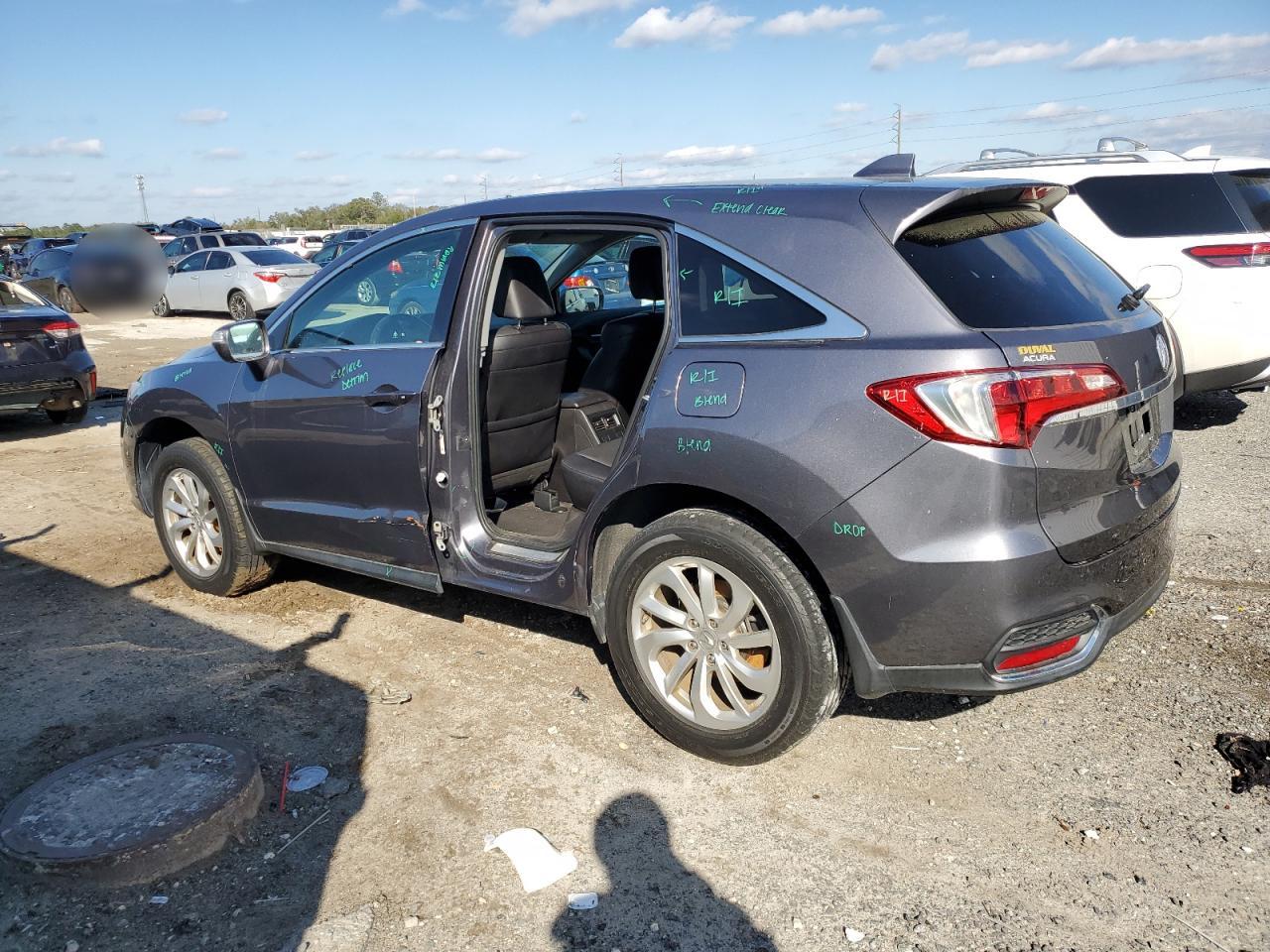 2018 Acura RDX VIN 5J8TB3H35JL004473 Copart auction photo, side damage thumbnail 2