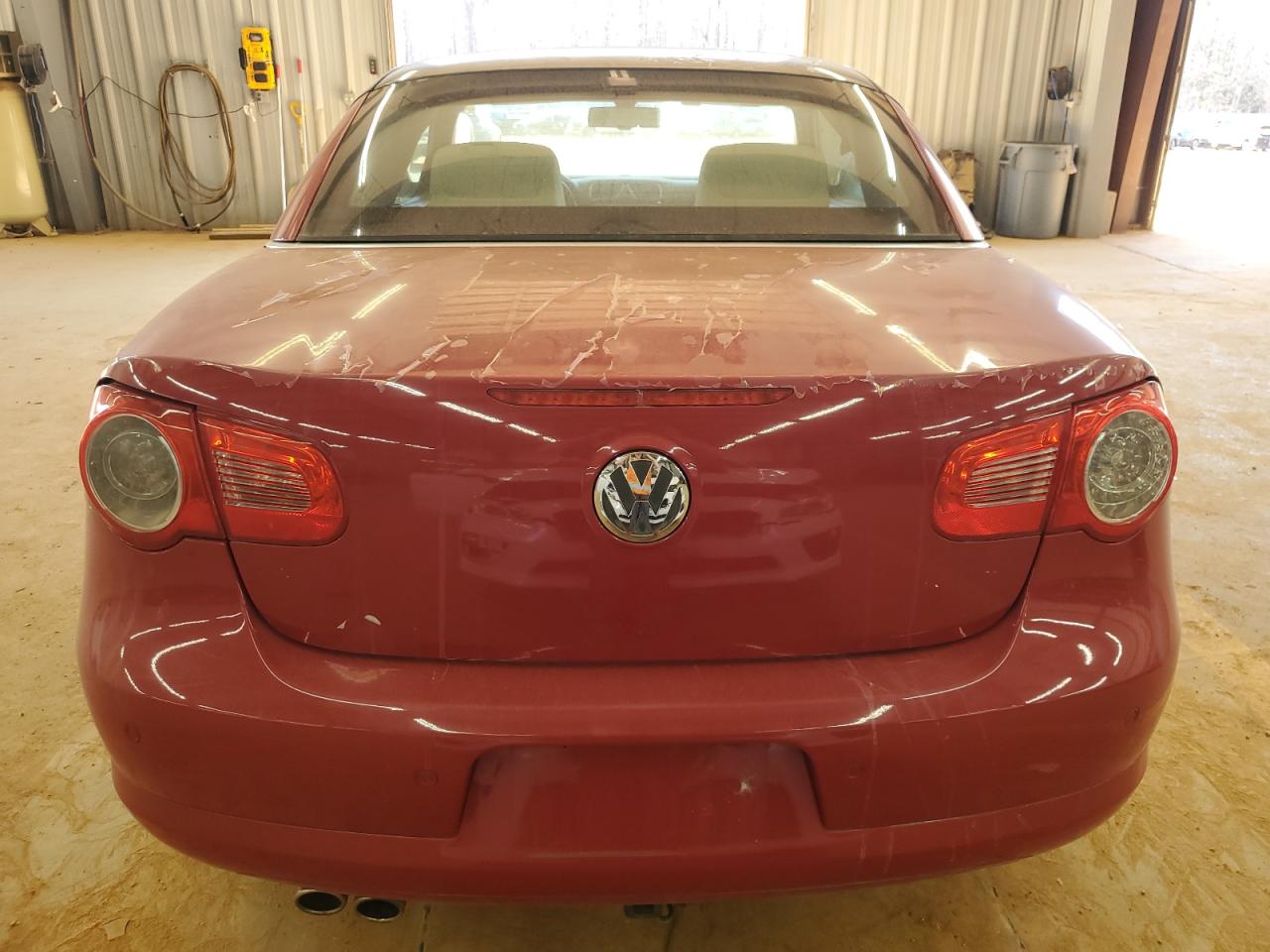 2008 Volkswagen Eos VIN WVWDB71F38V010883 Copart auction photo, water/flood damage thumbnail 6