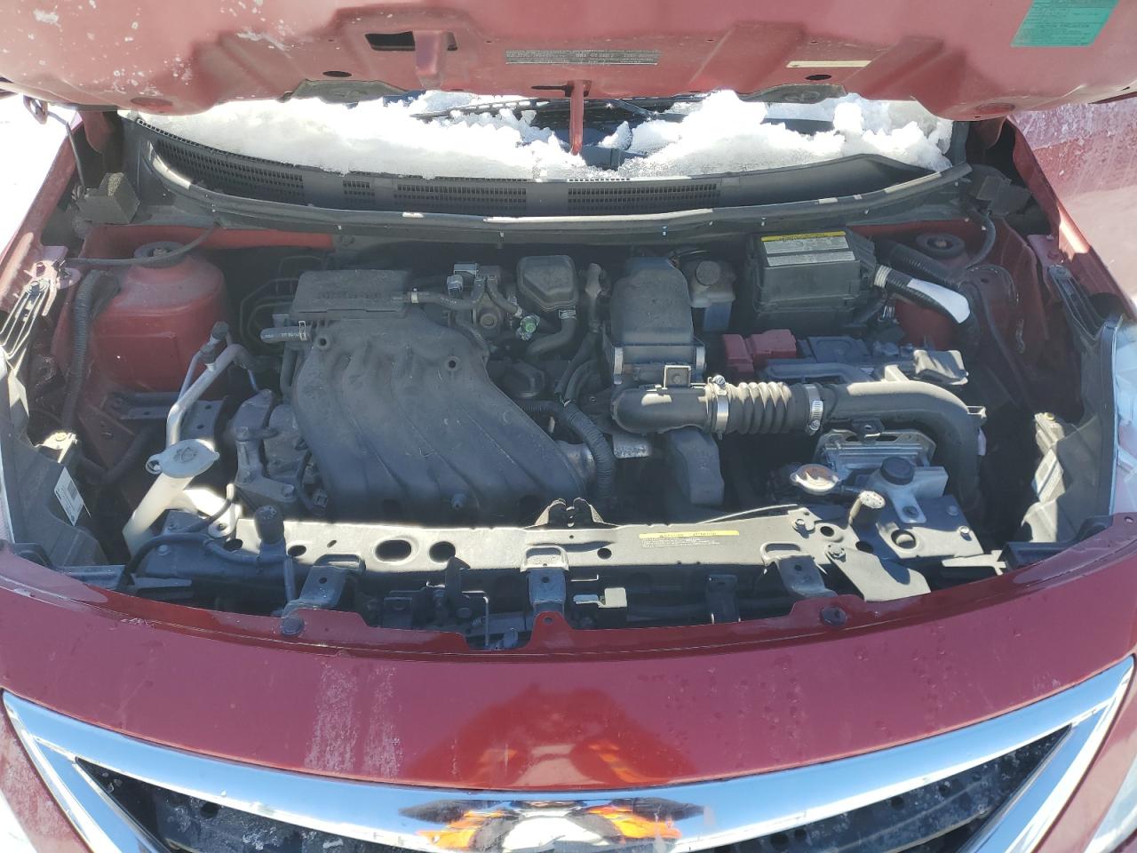 2016 Nissan Versa VIN 3N1CN7AP0GL829699 Copart auction photo, rear end / side damage thumbnail 11
