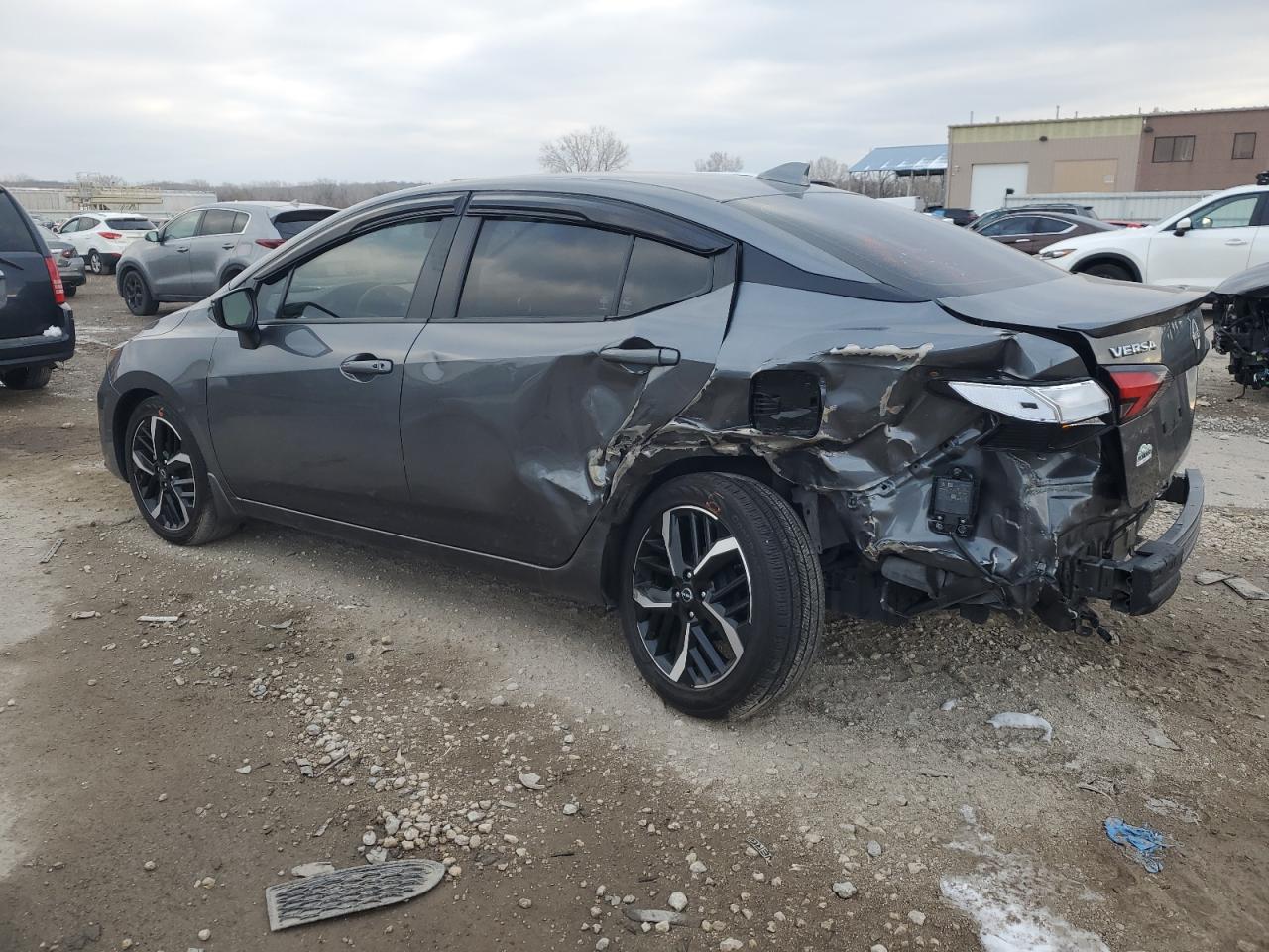 2024 Nissan Versa VIN 3N1CN8FV6RL838875 Copart auction photo, all over / undercarriage damage thumbnail 2