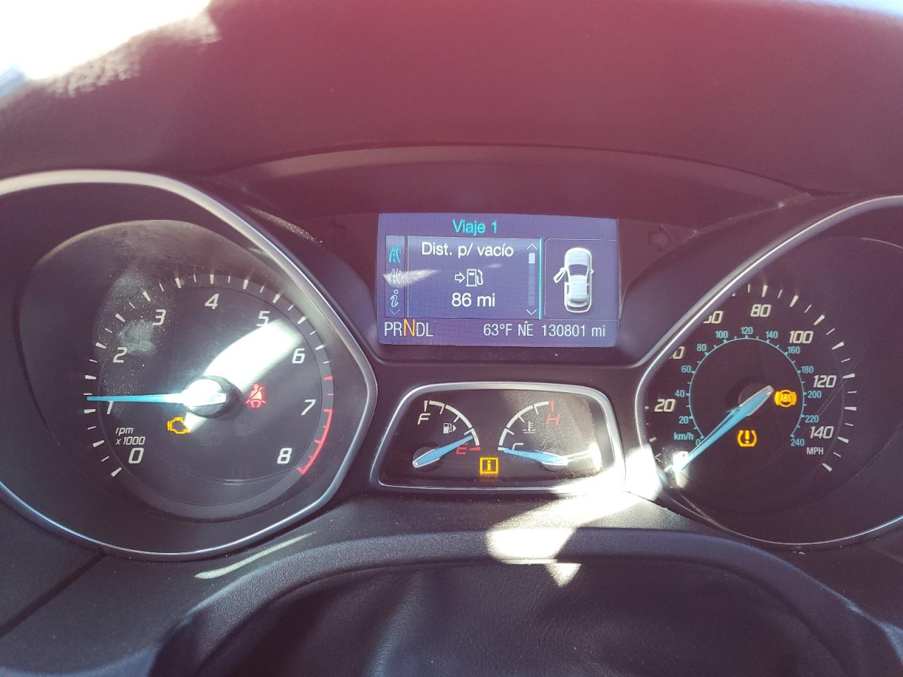 2014 Ford Focus VIN 1FADP3F22EL111698 Copart auction photo, rear end damage thumbnail 9
