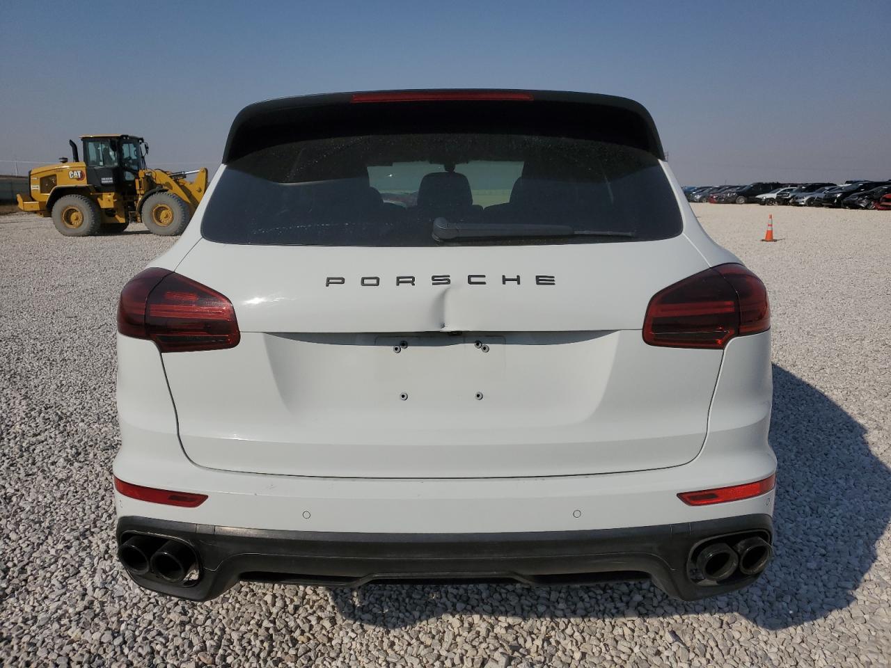 2018 Porsche Cayenne VIN WP1AA2A22JKA03872 Copart auction photo, front end / rear end damage thumbnail 6