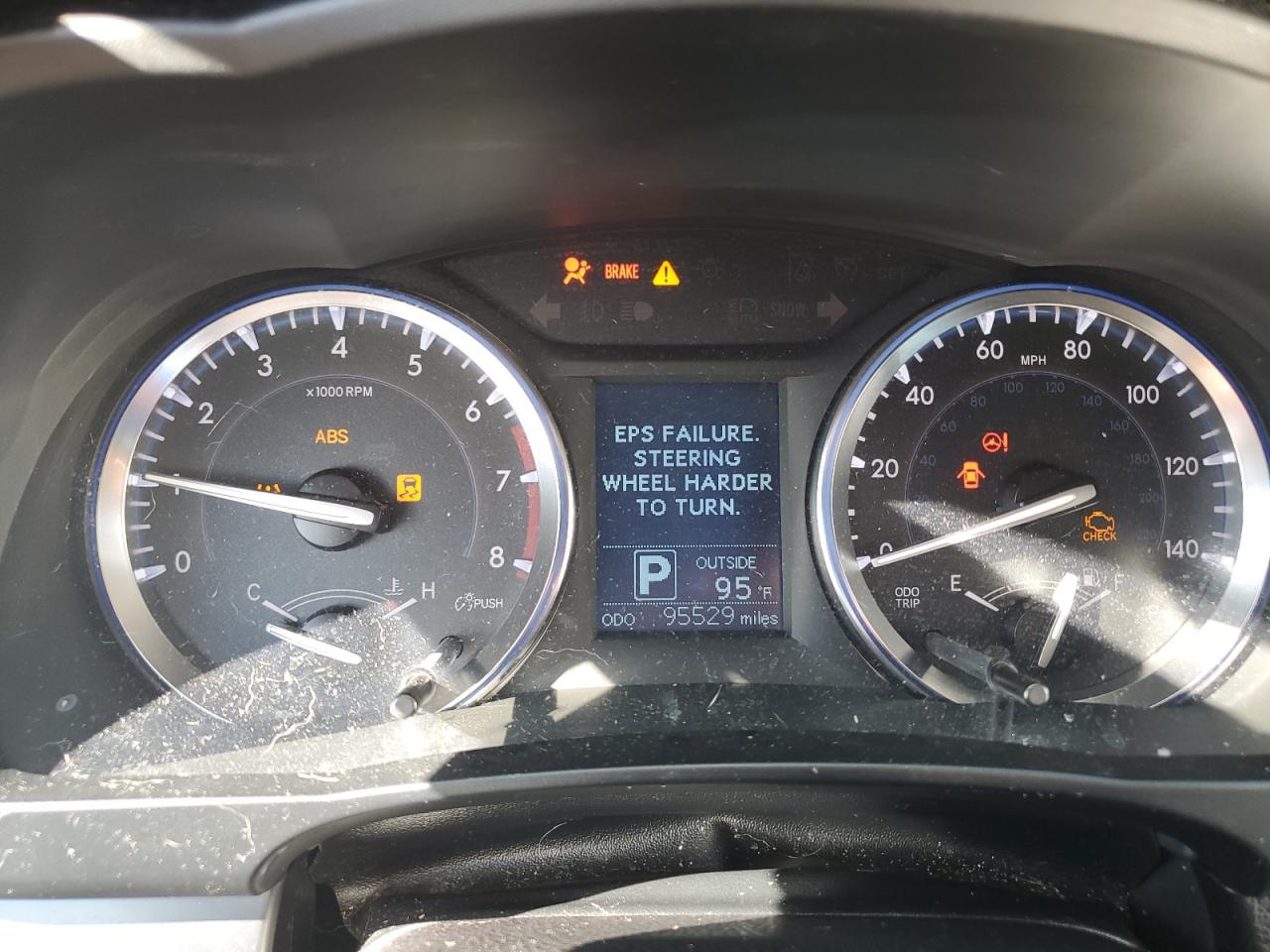 2015 Toyota Highlander VIN 5TDZKRFH7FS052816 Copart auction photo, water/flood damage thumbnail 9