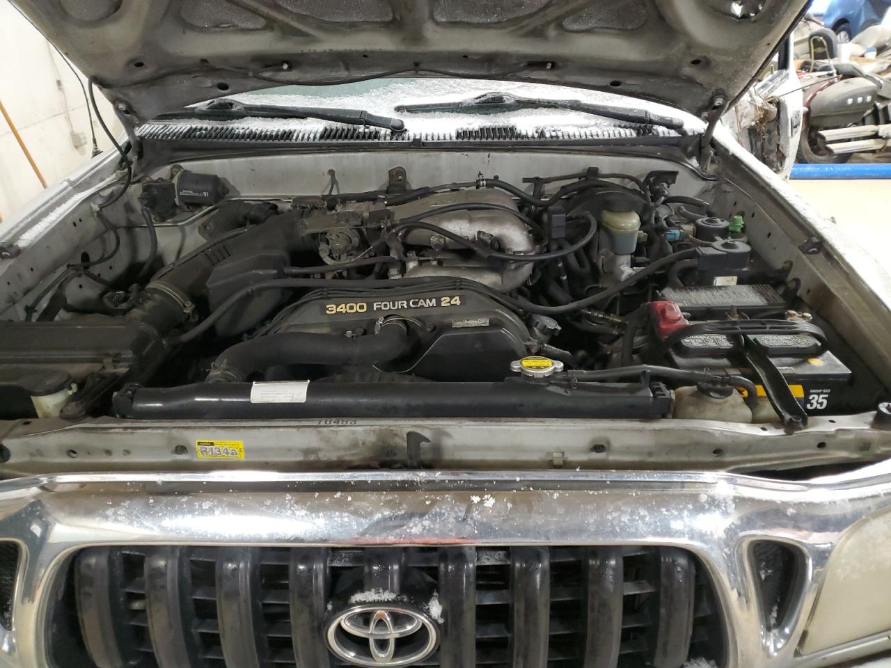 2001 Toyota Tacoma VIN 5TEGN92N91Z837988 Copart auction photo, all over damage thumbnail 11