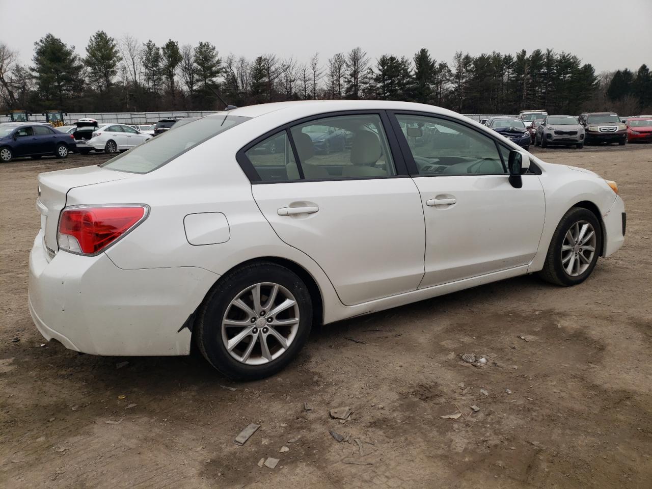 2012 Subaru Impreza VIN JF1GJAC69CH017232 Copart auction photo, rear end / minor dent/scratches damage thumbnail 3