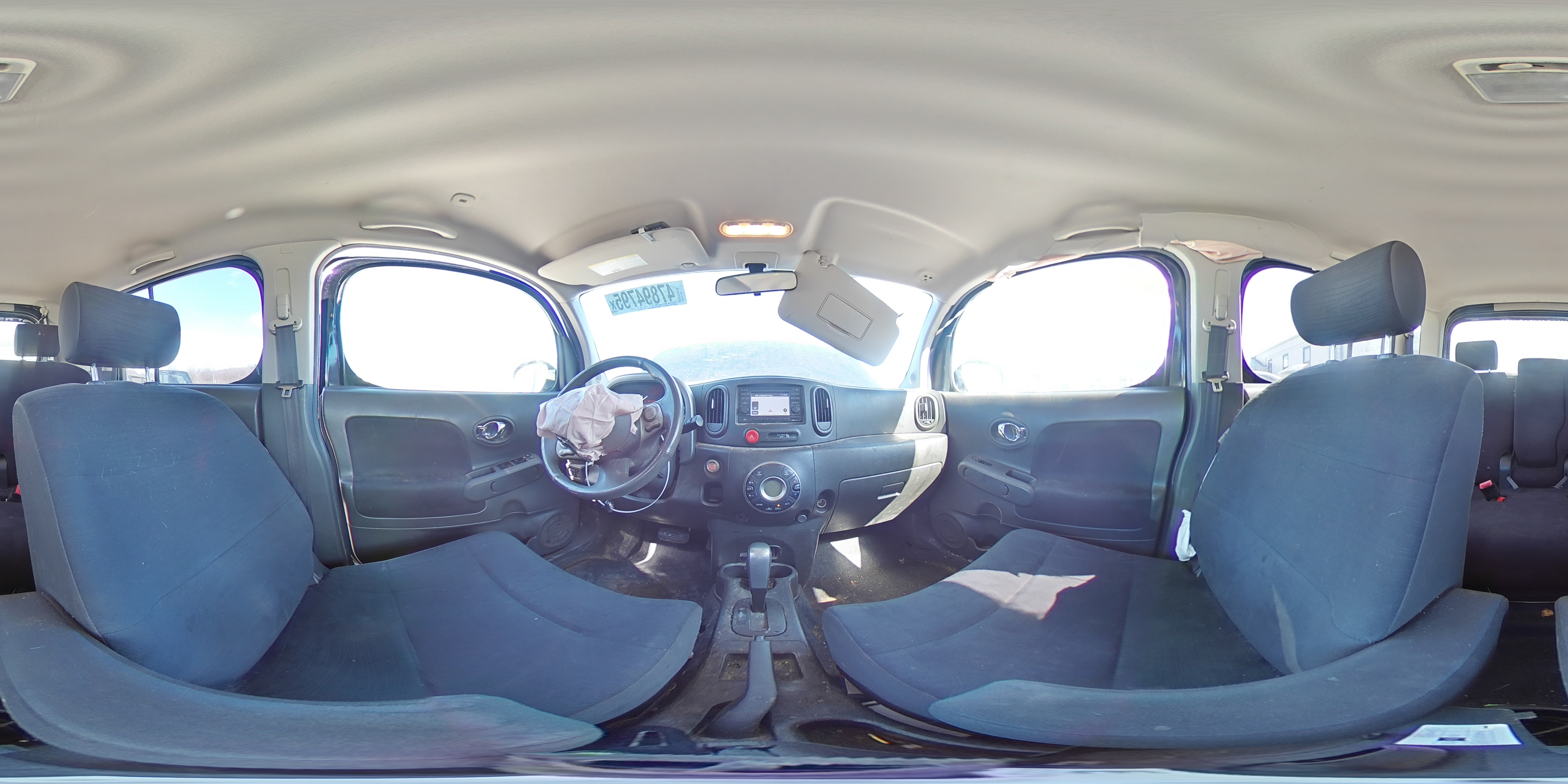 2013 Nissan Cube VIN JN8AZ2KR5DT305293 Copart auction photo, front end damage thumbnail 13