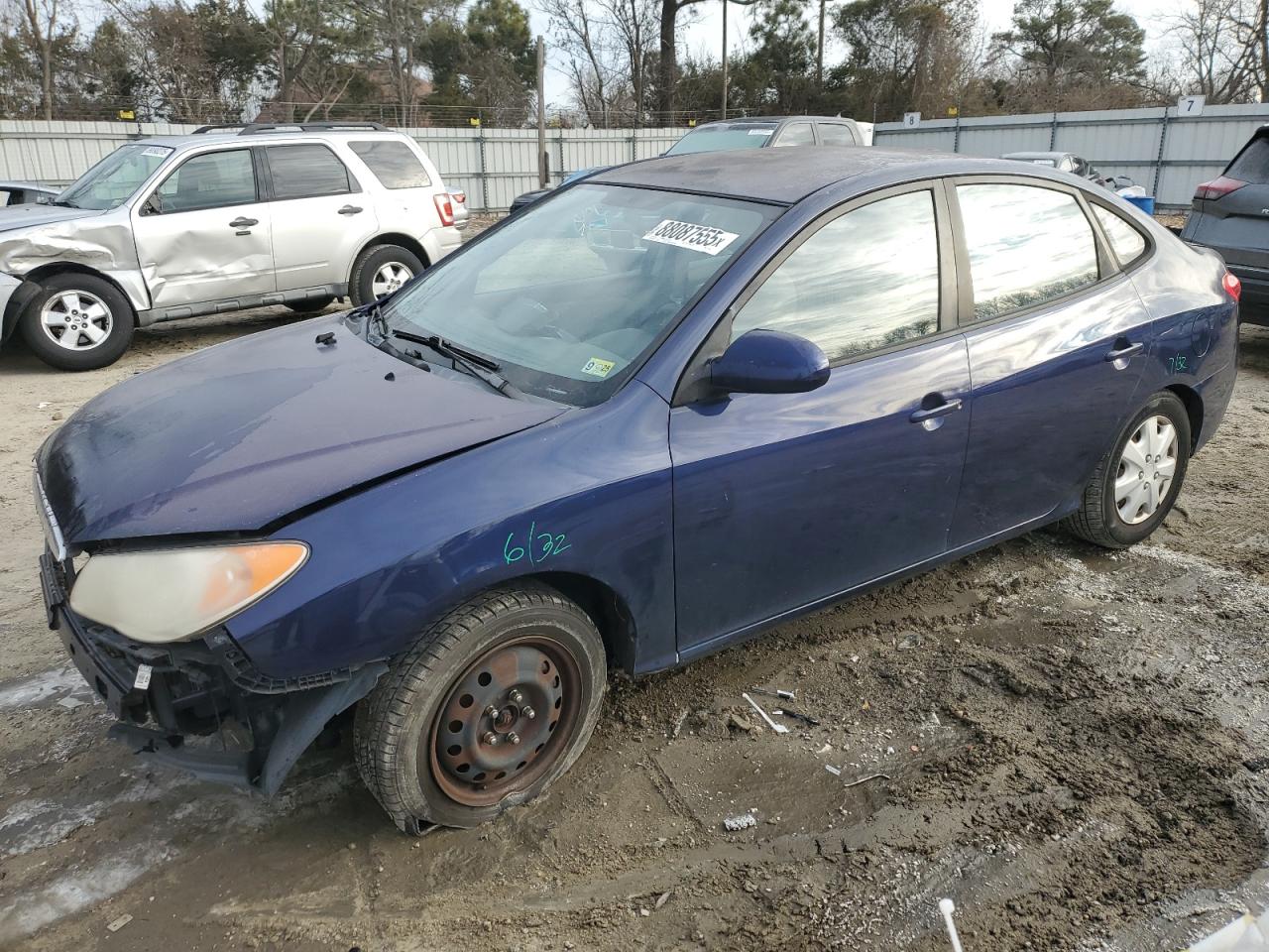 2008 Hyundai Elantra VIN KMHDU46D58U449486