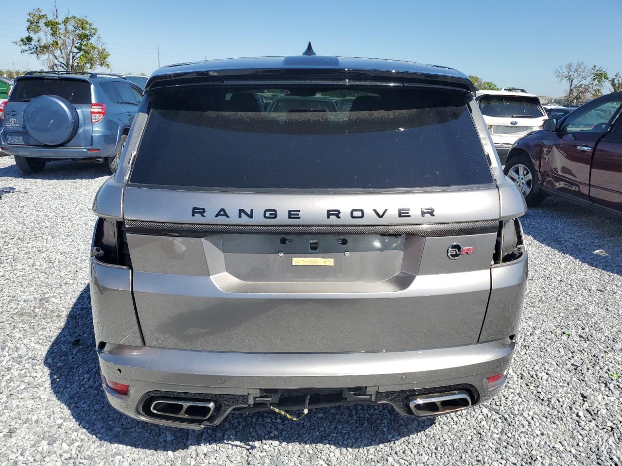 2021 Land Rover Range Rover VIN SALWZ2RE3MA778876 Copart auction photo, front end / side damage thumbnail 6
