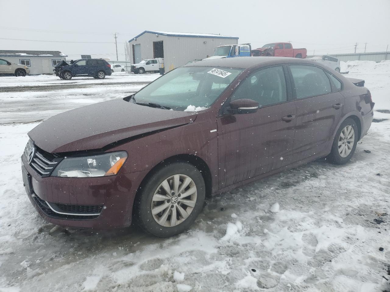 2014 Volkswagen Passat VIN 1VWAT7A34EC091547