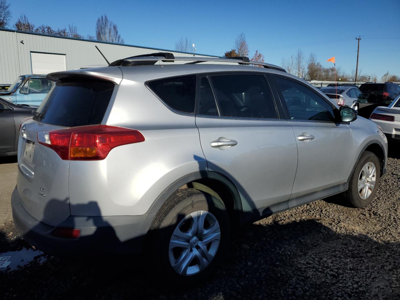 2013 Toyota RAV 4 VIN 2T3BFREV3DW082632 Copart auction photo, front end / side damage thumbnail 3