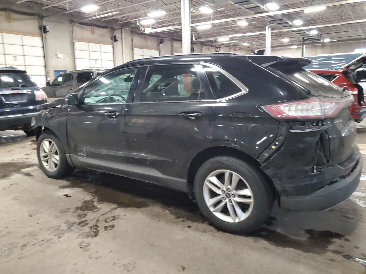 2016 Ford Edge VIN 2FMPK4J92GBB55523 Copart auction photo, all over damage thumbnail 2