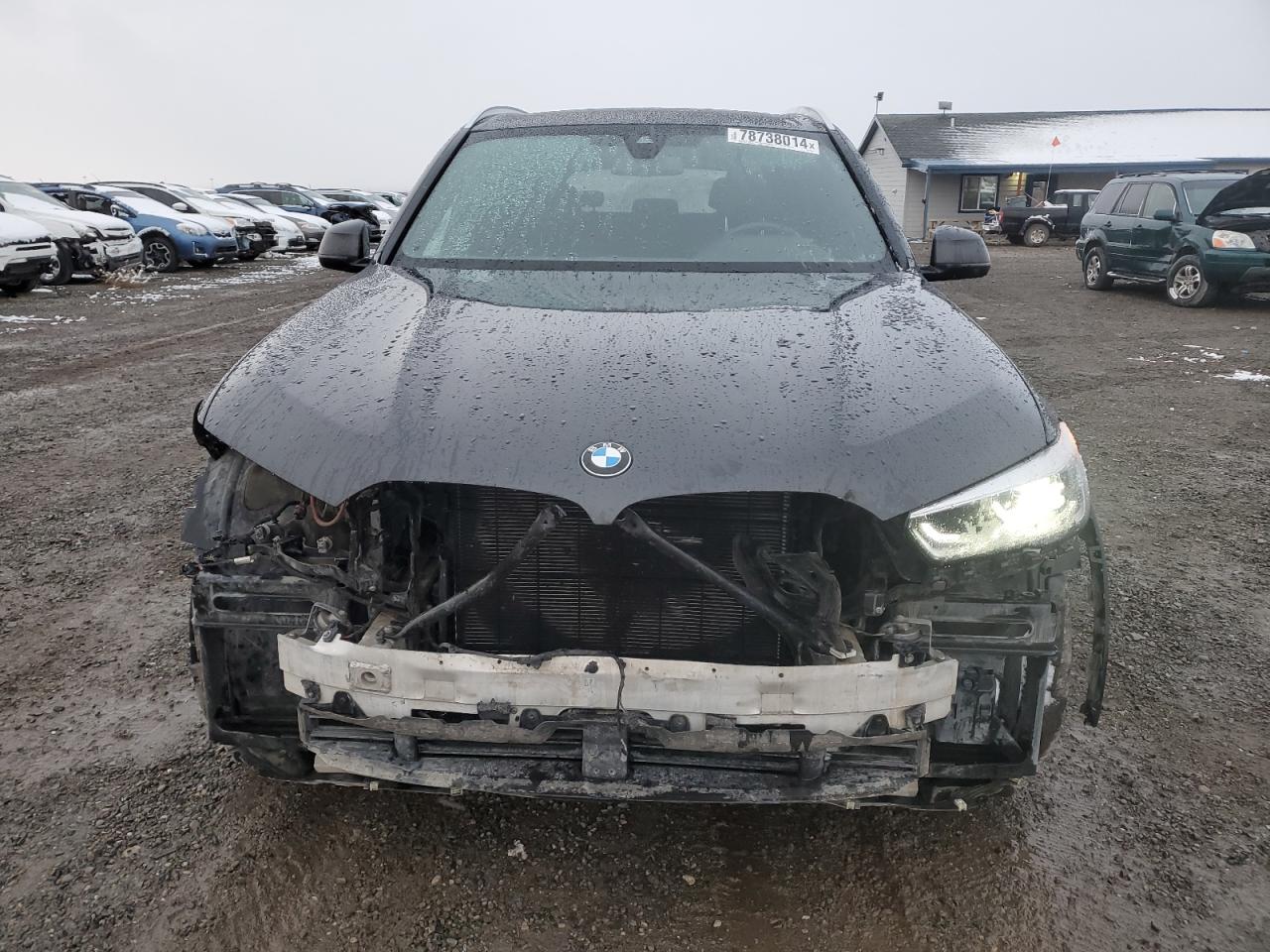 2021 BMW X5 VIN 5UXTA6C0XM9D37996 Copart auction photo, front end damage thumbnail 5