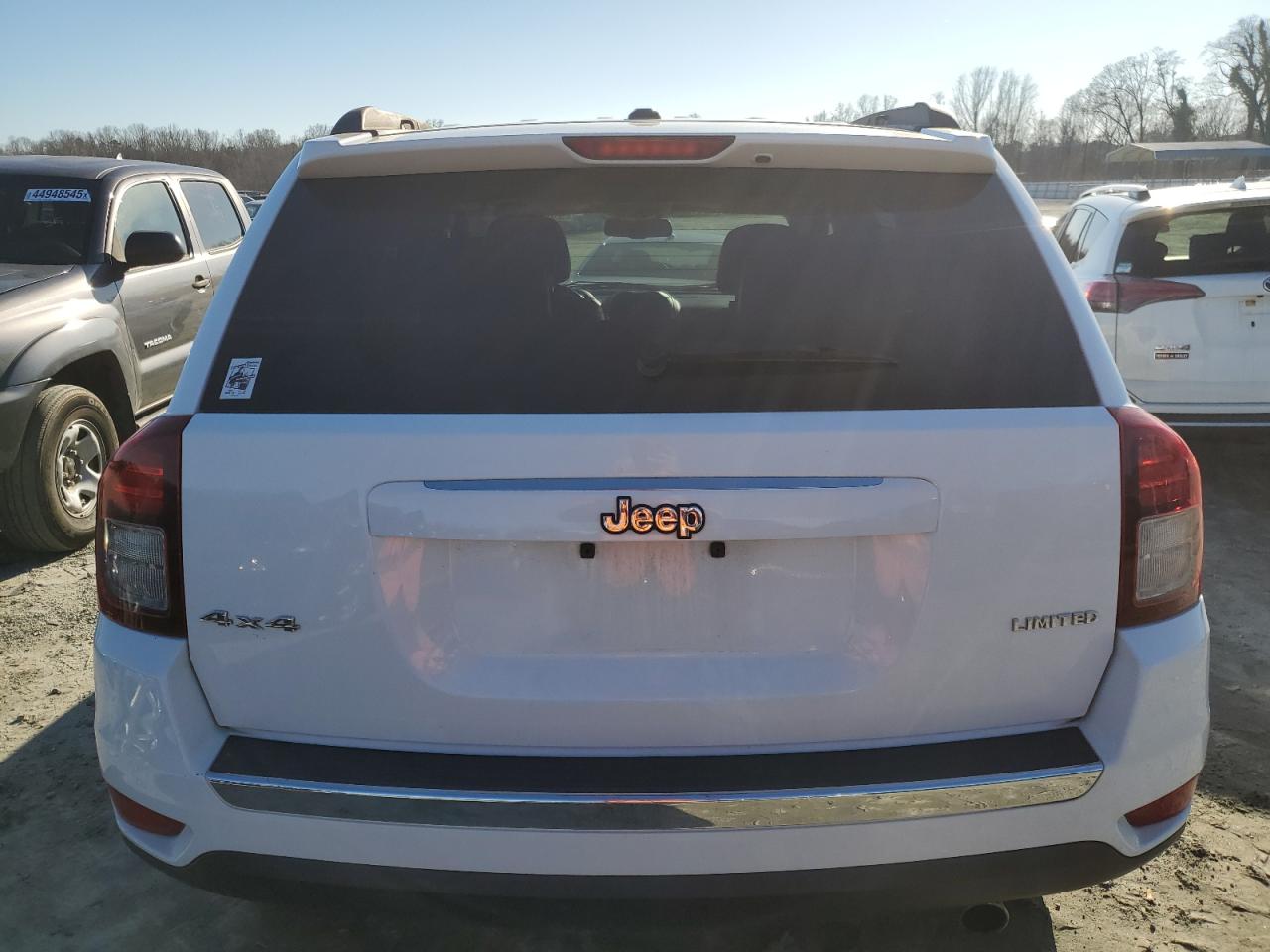 2014 Jeep Compass VIN 1C4NJDCB1ED514611 Copart auction photo, front end damage thumbnail 6