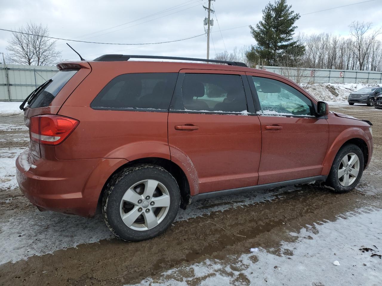 2013 Dodge Journey VIN 3C4PDCABXDT613045 Copart auction photo, front end / side damage thumbnail 3