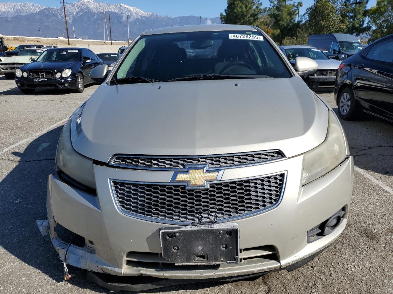 2014 Chevrolet Cruze VIN 1G1PC5SB1E7199357 Copart auction photo, front end / minor dent/scratches damage thumbnail 5