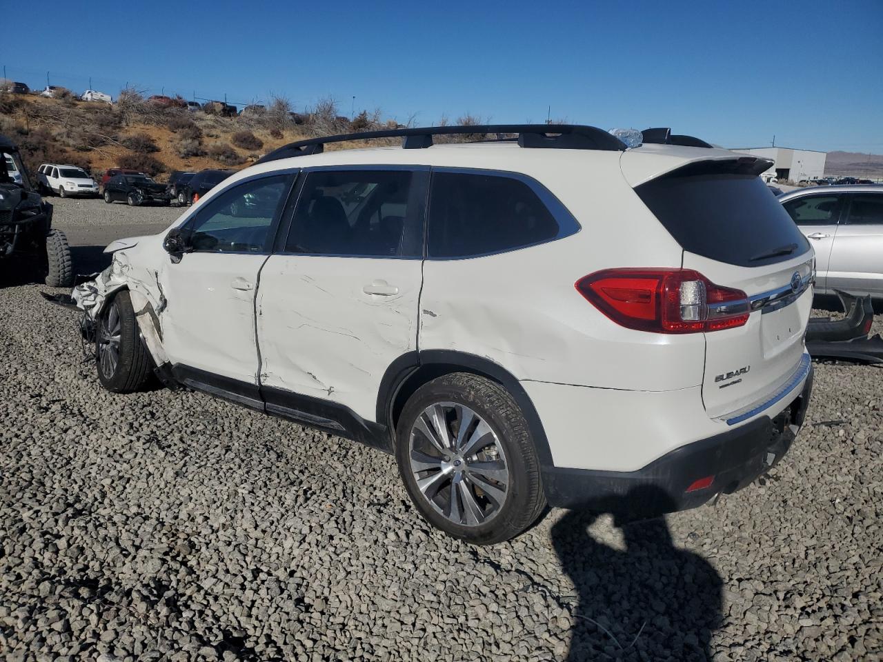 2021 Subaru Ascent VIN 4S4WMAPD0M3455783 Copart auction photo, front end / side damage thumbnail 2