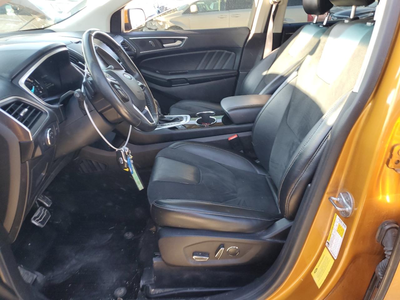 2015 Ford Edge VIN 2FMTK3APXFBB21383 Copart auction photo, front end damage thumbnail 7